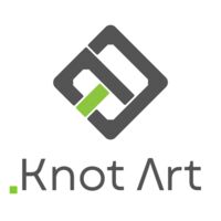 Knot Art logo Vertical BG v2