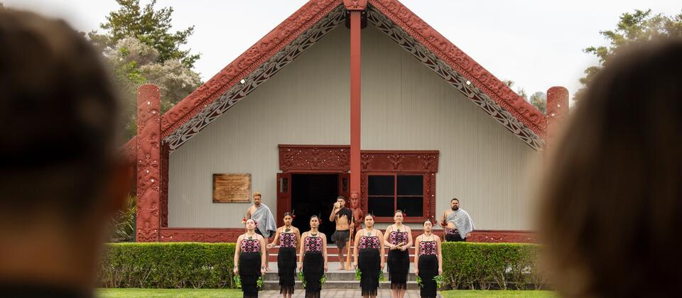 Te Puia Māori welcome